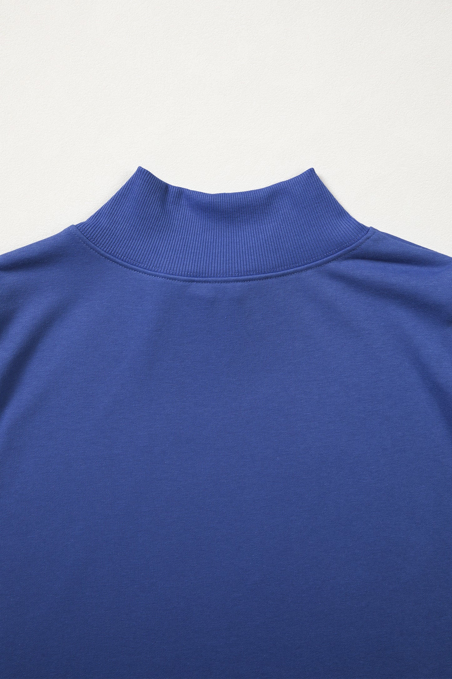 Pink Solid Color High Neck Cap Sleeve Loose Top