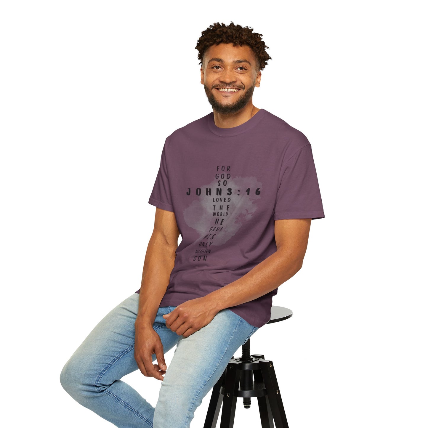 John 3:16 T-Shirt (comfort colors)