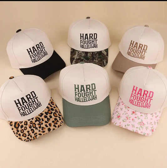 Hard Fought Hallelujah Cap