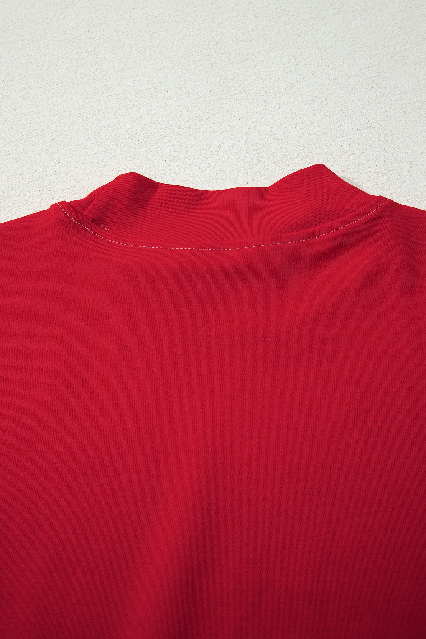 Light Grey Reversible Contrast-Stitched T-Shirt