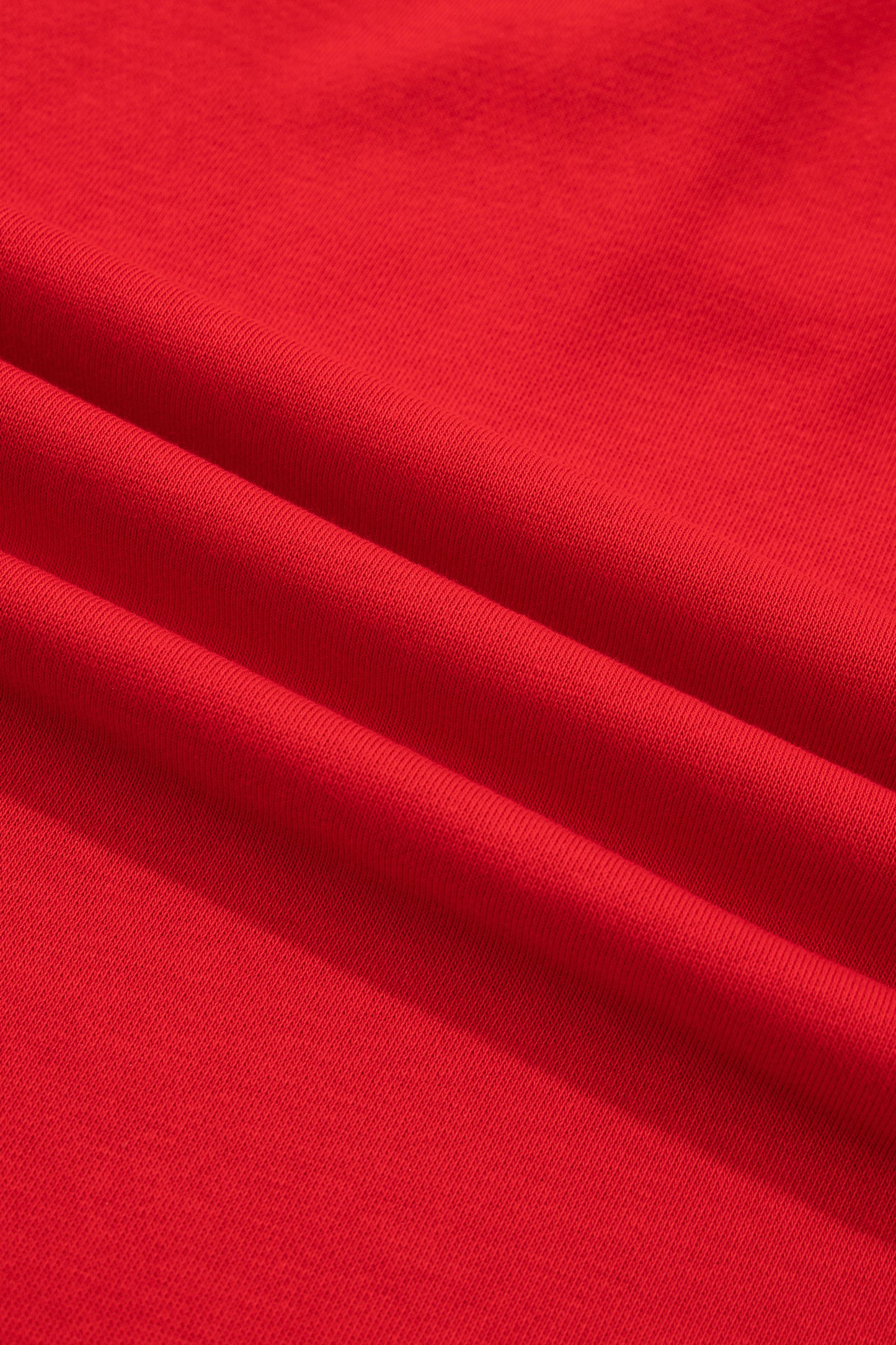 Fiery Red Striped Frilled Collar Short Sleeve Blouse